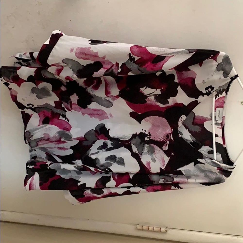 Avenue Floral Colored Blouse - gently worn